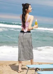 2026 イッミシャ Hライン スリット スカート