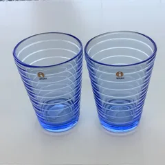 イッタラ iittala アイノ•アアルト ペアハイボール アクア ペアガラスコップ