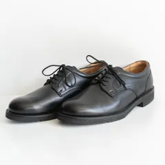 【試着のみ美品】REGAL WALKER【プレーントゥ レザーシューズ】25.5cm リーガル 革靴 ブラック 26020754
