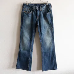 【美品】True Religion 【ブーツカット デニム パンツ】 31 トゥルーレリジョン Y2K 26020732