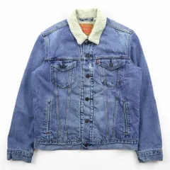 Levi's シェルパ トラッカージャケット 裏ボア デニムジャケット M インディゴ Gジャン