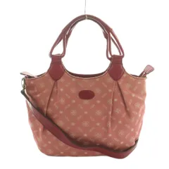 イビサ IBIZA 2WAY ハンドバッグ ショルダーバッグ 総柄 ピンク /MI ■OS