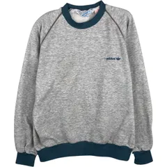 古着 ~90年代 アディダス adidas トレフォイルロゴ ワンポイントロゴスウェットシャツ トレーナー メンズL相当 ヴィンテージ/eaa618822