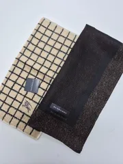 【新品】BURBERRY メンズハンカチ & タオルハンカチ セット