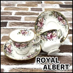 ROYAL ALBERT ロイヤルアルバート AUTUMN ROSES オータムローズ　カップ＆ソーサー　ペア/2客セット　現状品　YMO3-039-08-60
