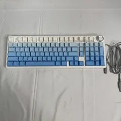 AULA F99Pro メカニカルキーボード 3モード接続 ワイヤレス 有線 Bluetooth US配列 テンキー付き ブルー 未使用に近い 動作確認済