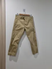 DSQUARED2 ディースクエアード2 ベージュ色 レディース コットン パンツ 韓国国内正規品