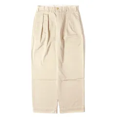 H BEAUTY&YOUTH エイチ ビューティアンドユース パンツ ベージュ サイズ:M | 22AW ツータック ワイドストレート チノパンツ (NIDOM CHINO BALLOON PANTS) | ボトムス ズボン【メンズ】【中古】