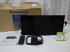 パナソニック ミニコンポ FM/AM CD 2バンド Bluetooth対応 USBメモリー録音機能搭載 SC-HC320-K 中古品