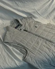 ポロラルフローレン グレー キルティング ベスト