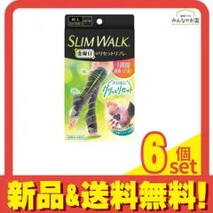 スリムウォーク 金曜日のリセットリフレ ひざ下丈 チャコールグレー M-L 1足入 6個セット まとめ売り