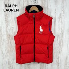 あ*え様 ラルフローレン　ポロ 赤 ダウンベスト　POLO RALPHLAURE あ*え様 ラルフローレン ポロ 赤 ダウンベスト POLO RALPHLAURE - メルカリ