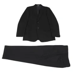 コムデギャルソン オムプリュスCOMME des GARCONS HOMME PLUS ウールギャバセットアップ 黒L