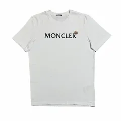 MONCLER/M /ホワイト /フロントロゴTシャツ /型番I20918C000478390T