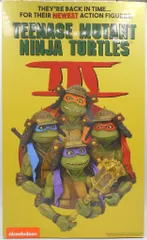 NECA (ACTION FIGURE) TEENAGE MUTANT NINJA TURTLES 3 4体セット