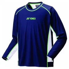 ヨネックス YONEX ユニロングスリーブＴシャツ テニス・バドミントン ウェア（ユニ） (16798Y)、(019)ネイビーブルー
