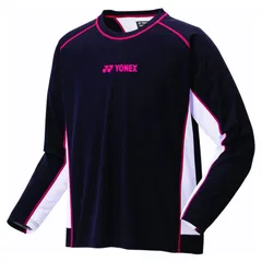 ヨネックス YONEX ユニロングスリーブＴシャツ テニス・バドミントン ウェア（ユニ） (16798Y)、(007)ブラック
