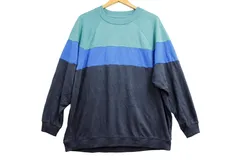 k01251015141　AMERICAN EAGLE　Mサイズ　緑×青×黒　　トップス　スウェットorトレーナー　秋冬