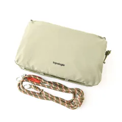 トポロジー Topologie Bottle Sacoche ボトルサコッシュ トポロジー ラージ ショルダーバッグ 大容量 ストラップ付き ラージ