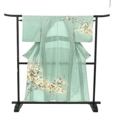 江戸小紋/グレー×ブルー/未使用品/適応身長152～157㎝/12182 - メルカリ