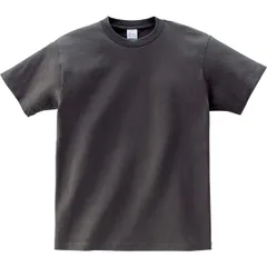 プリントスター printstar 5.6OZ ヘビーウェイトT 100-160 スポーツ 半袖Tシャツ (00085ca-129)、チャコール
