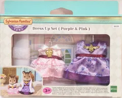 エポック社 シルバニアファミリー Dress Up Set パープル&ピンク 6020