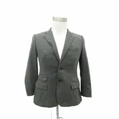 ラルフローレン RALPH LAUREN テーラードジャケット 上着 ミドル丈 シングルボタン 総裏地 3F グレー /SM37 ■ECC001