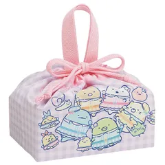 すみっコぐらし ランチ巾着 弁当袋 巾着袋 お弁当巾着 ランチバッグ 夢見るしっぽず 子供 子ども キッズ キャラクター スケーター