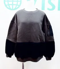 【198541】FRAPBOIS フラボア  エムワンスウェット デザイントレーナー  1 チャコール