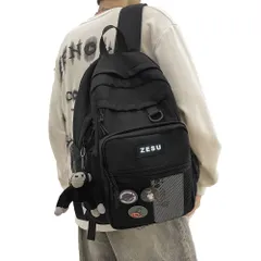 大人気　通勤通学学生 男女兼用カジュアルバッグリュック リュックサック 大容量 高校生 通学 レディース 韓国リュック