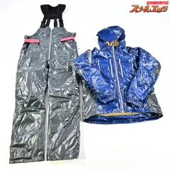 【フォロー割】 良品 シマノ マリンコールド ウェザースーツ EX 上下 3XL シマノ RB-035N マリンコールドウェザースーツ EX グレー