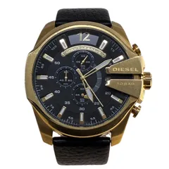 ディーゼル メンズ腕時計 DZ-4344 クオーツ ブラック文字盤 未稼働品 【ジャンク品】 12602K297