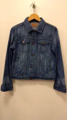 M02　アースミュージックアンドエコロジー　earth music&ecology　ジャケット　デニムジャケット　Мサイズ　おすすめ　ショート丈　おすすめ