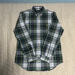 ポロ ラルフローレン クラシックフィット チェック オックスフォード シャツ M サイズ