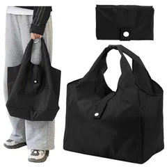 折りたたみ コンビニバッグ 大容量 買い物バッグ エコバッグ 買い物袋 丈夫 防水 コンパクト 軽量 コンビニ [aninako] レジ袋 耐久 水洗い 洗濯可能 収納