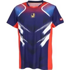 juic(ジュイック) JUIC ル・コンテ ダンジョケンヨウ タッキュウゲームシャツ (5678-nr)、ネイビーレッド