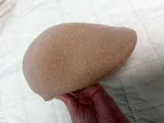 カンゴール ウール ベージュ ハンチングキャップ