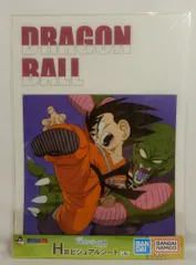 BANDAI SPIRITS 一番くじ ドラゴンボール EX 雲の上の神殿 H賞 孫悟空&ピッコロ大魔王 ビジュアルシート