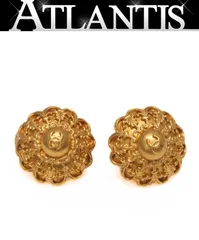 シャネル CHANEL ヴィンテージ ココマーク イヤリング ゴールド 96P 【73772】