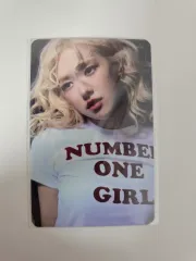 2026年最新】BLACKPINK ロゼ ポップアップ ナンバーワンガールtシャツ