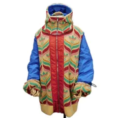 GUCCI グッチ トレフォイル ロゴ リバーシブル ニット ジャケット GG ダブルG ハイブリッド リバーシブル フーディ 2WAY S 165/88Y アディダス マルチカラー ブルゾン 717683 XKCQ4 4668