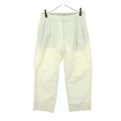 green label relaxing グリーンレーベルリラクシング スラックスパンツ S ホワイト ユナイテッドアローズ レディース 古着