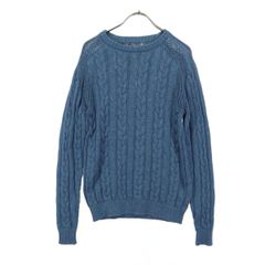 美品☆春夏☆ペレグリン PEREGRINE ケーブルニット☆M☆ビームスF別注