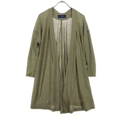 SHIPS シップス 7分袖 カーディガン ベージュ系 レディース 古着