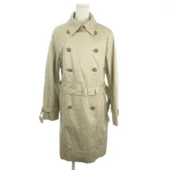 組曲 クミキョク KUMIKYOKU トレンチコート 7 ベージュ ダブル ベルト付き /MN9 ■ECD001
