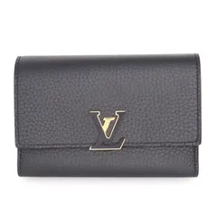 【中古】LOUIS VUITTON ルイ・ヴィトン M62157 ポルトフォイユ・カプシーヌ レディース メンズ 財布 ブラック ピンク ブランド