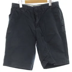 ポロ ラルフローレン POLO RALPH LAUREN ハーフパンツ 紺 ネイビー 無地 ショート丈 /GG ■ECD001