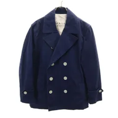 BLACK LABEL CRESTBRIDGE ブラックレーベルクレストブリッジ ピーコート M ネイビー Pコート メンズ 古着