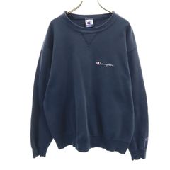 90s ビンテージ チャンピオン リバースウィーブ ネイビー L USA製