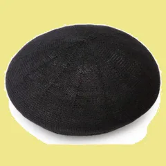 Linen Thermo 大きいサイズ有り Beret ベレー 麻混 ヘンプ 麻素材 涼しい 軽い ベレー帽 通年 [ベーシクエンチ] 帽子 レディース メンズ フリーサイズ